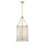 Luminaire suspendu cylindrique 6 lumières