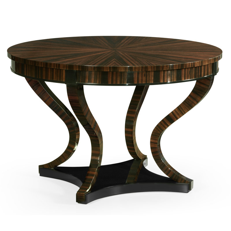 Ebony Round Dining Table