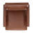 Velveteen Faux Leather Armchair-131656978-131656979