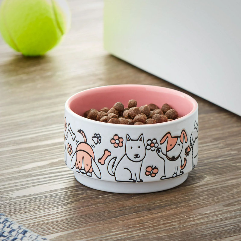 Ensemble de 3 bols pour chien Happy Dog