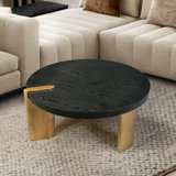 Table basse à 3 pieds avec rangement Arjona