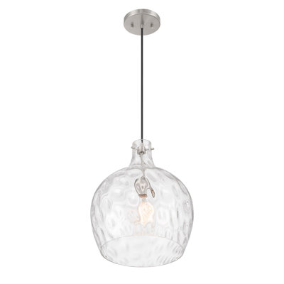 Orjona 1-Light Pendant in Brushed Nickel