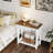 End Table with Storage Shelf