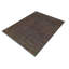 Tapis noir / rouille en laine rustique Berjesta Parita - 5 pi 0 po x 6 pi 6 po