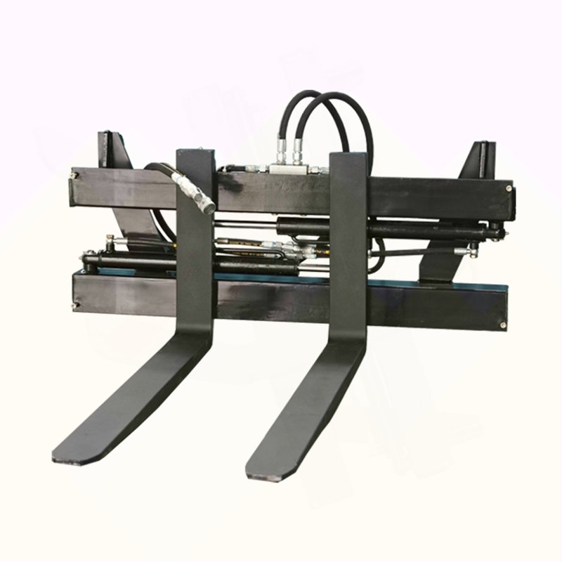 Capacité de charge des fourches à palettes à positionnement hydraulique