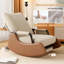 Fauteuil berçant inclinable en velours côtelé XUEGW-1750623353