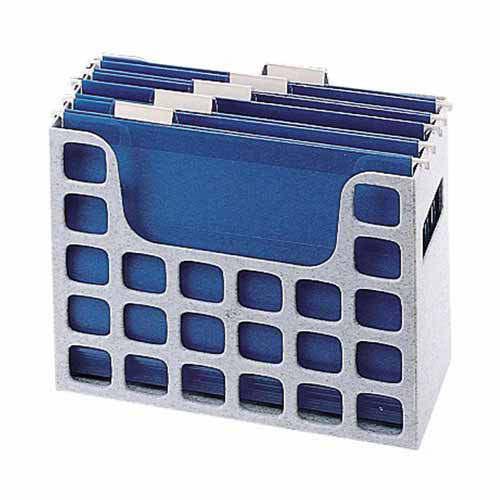 Hanging File Bin, 12-3/16"x6"x9-1/2", Putty
