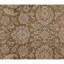 Hand Knotted Wool Area Rug in Brown And Ivory