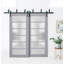 Dalle de porte standard en bois manufacturé massif Veregio-75675639-75675641