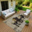 Tapis intérieur / extérieur lavable à la machine Boruta ACN2245-98086576
