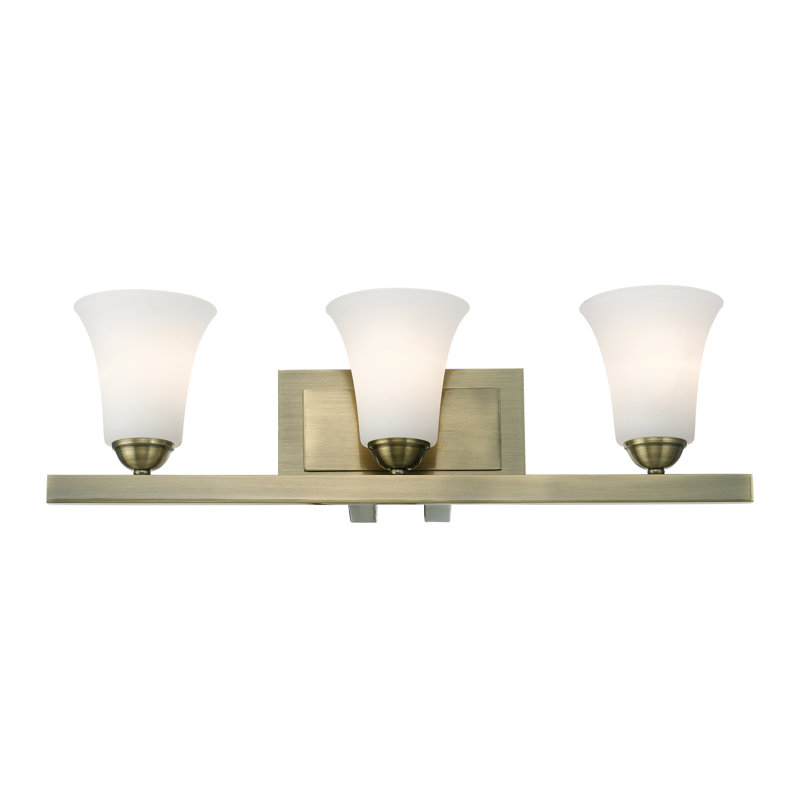 Bullis 3 - Light Dimmable Vanity Light, Black