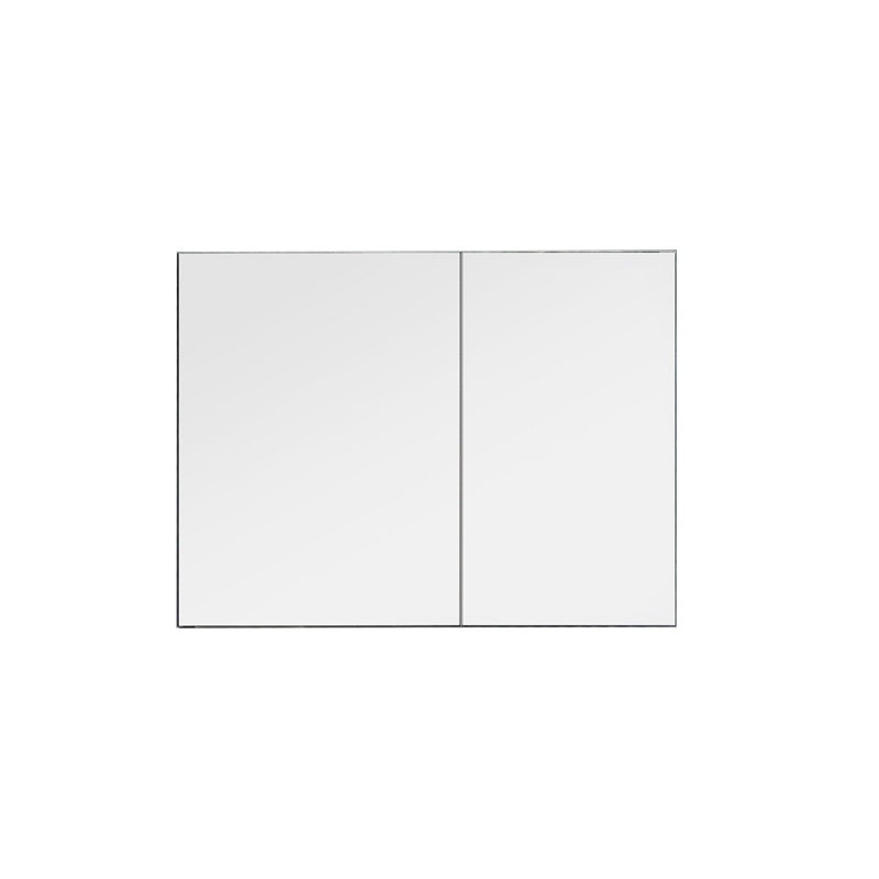 Armoire à pharmacie 2 portes à miroir sans cadre avec DEL Caryville Venice, H 25 po x l 36 po x p 5 po