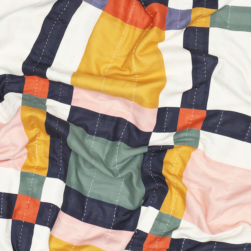 Quilted Throw Blanket