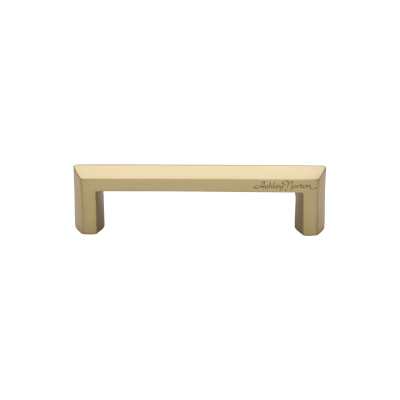 Hex Profile Cabinet Bar Pull, Polished Nickel, 4"