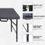 Portable Folding Table with Waterproof Surface