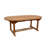 BAHAMA 117" OVAL DOUBLE EXTENSION TABLE EXTRA THICK