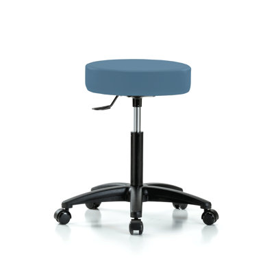 Koah PERCH Single Lever Swivel Stool | Desk Height 18-23" by Orren Ellis