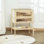 Cage à hamster polyvalente en bois à 3 niveaux pour petits animaux de compagnie avec de multiples caractéristiques