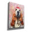 «Flower Crown Basset Hound» par Furbaby Affiliates, art mural sur toile-704387827