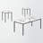 Seva Table Set 3pcs