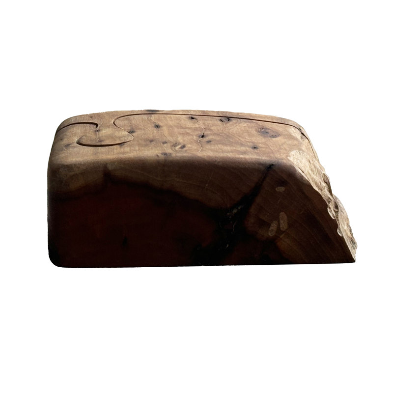 Boîte à casse-tête - Bois de dattes, H 2,5 po x l 4,5 po x P 1,5 po