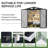 6.2 Ft. W X 4 Ft. D Steep Slope Steel Storage Shed With Door Lock-129068153