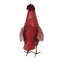 Grande statue de cardinal en métal