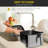 HomCom 6.9 Quarts Air Fryer Oven