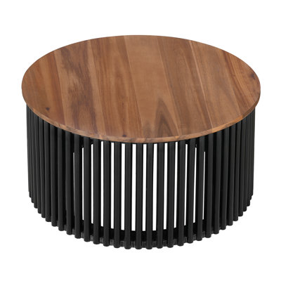Mishia Acacia Solid Wood Coffee Table