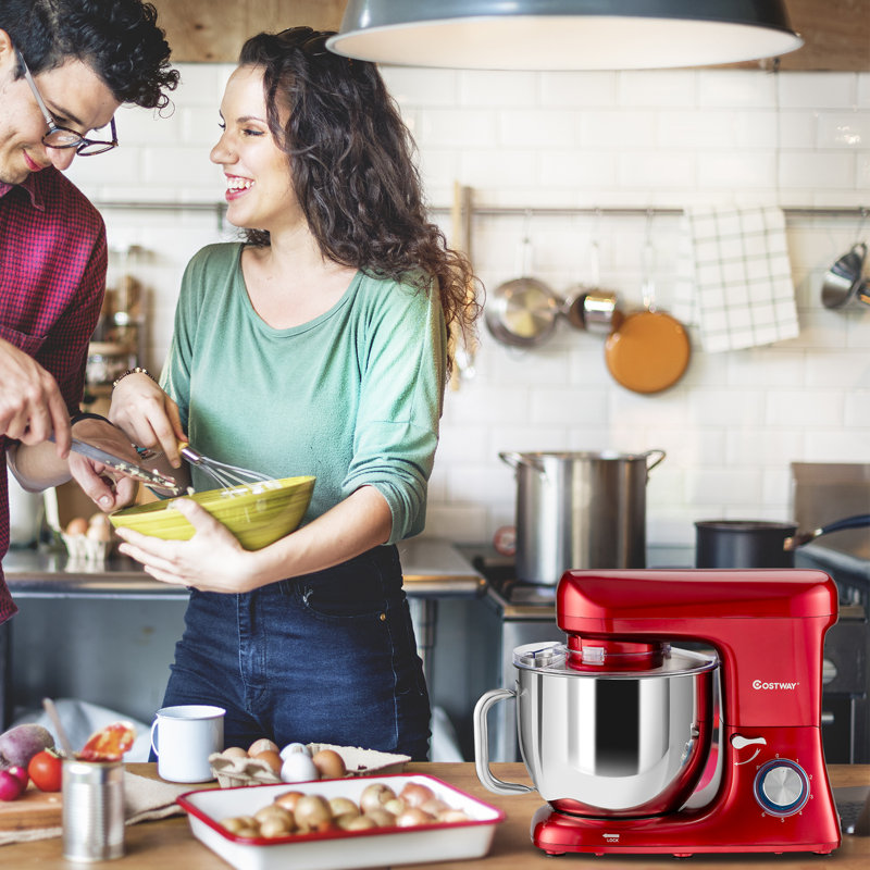 Costway 7L Stand Mixer, Red