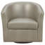 Fauteuil demi-tonneau pivotant de 29,5 po Melvyn-158852928