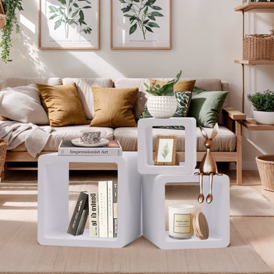 Solid Wood Nesting Tables (Set of 3)