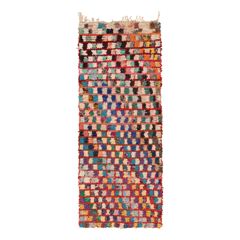 One-of-a-Kind 3'4X8'4 Hand Knotted Area Rug