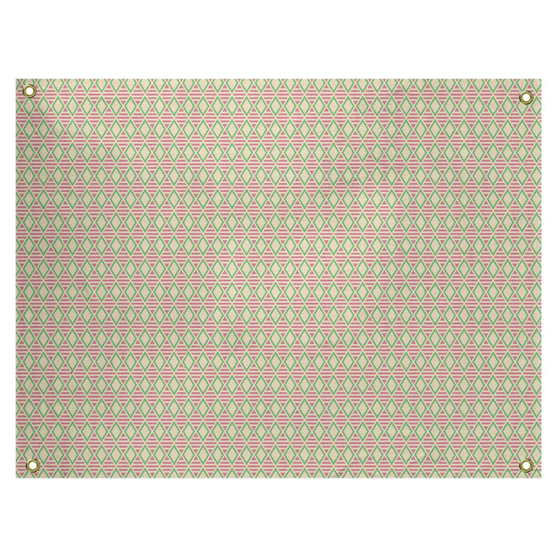 Tapisserie katelyn elizabeth à carreaux géométriques Avicia, H 27,5 po x l 37,5 po, Intérieur