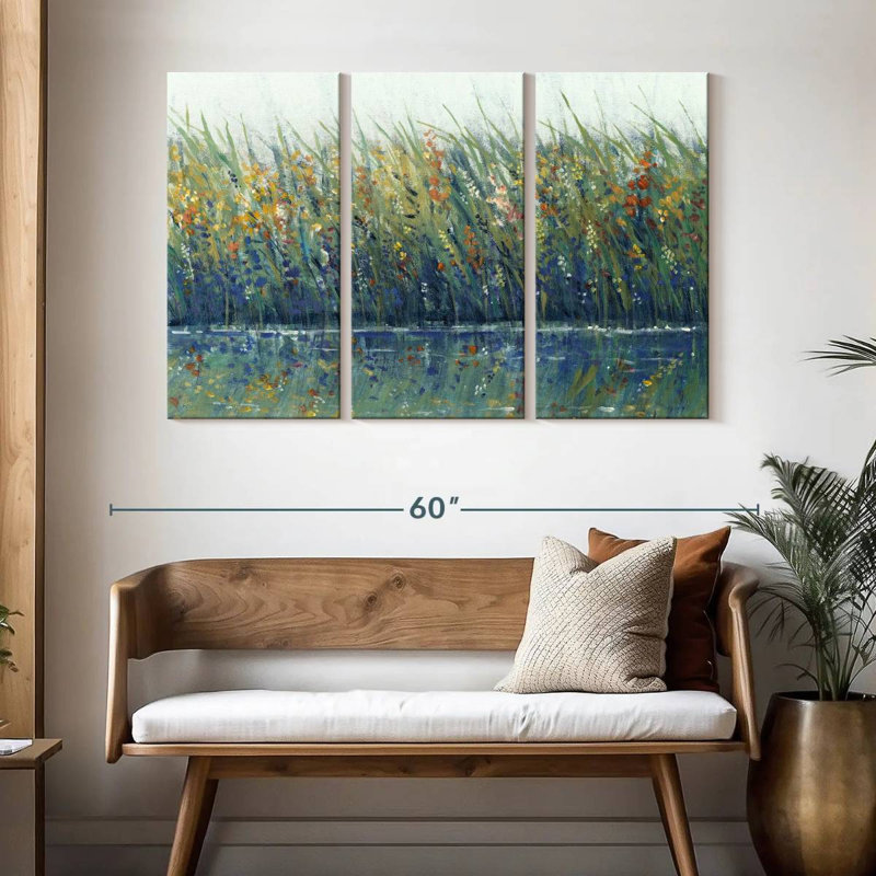Alvord Wildflower Reflection I, H 32 po x l 50 po