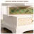 Vintage Rotating Solid Wood Accent Chest-107264718