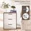 Commode de rangement 3 tiroirs Azizah