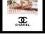 Grace Kelly Designer Fashion, reproduction encadrée