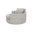 Fauteuil demi-tonneau en polyester de 61 po Ashonte Anjuan-234916326