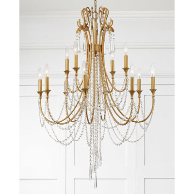 Lustre unique à 12 lumières Labrecque