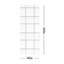 Ensemble de 6 serviettes de cuisine gaufrées Martha Stewart, lin, 16 po x 28 po-83966975