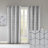 Raina Geometric Total Blackout Grommet Single 50x84" Curtain Panel-1881905984-1941437886