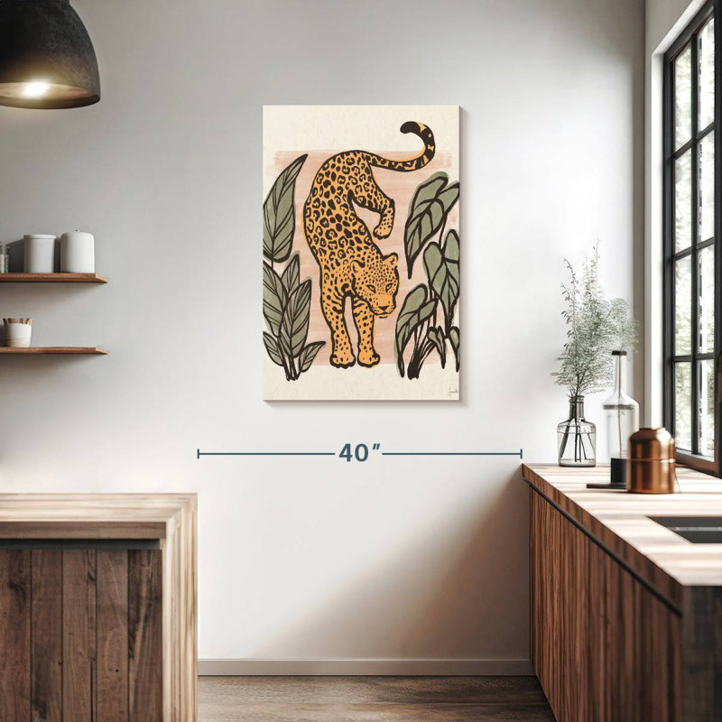 Brampt Jungle Cats I, 36" H x 24" W