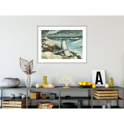 «After the Hurricane Bahamas» par Winslow Homer, impression giclée sur cadre