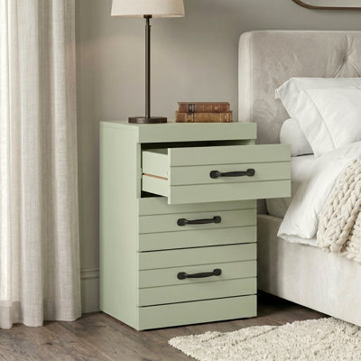 Allington 3 Drawer Bedside Table