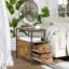 Bubba Narrow Side Table with Storage