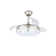 Gerede 36" Three Blade LED Retractable Ceiling Fan With Remote Control And Light Kit