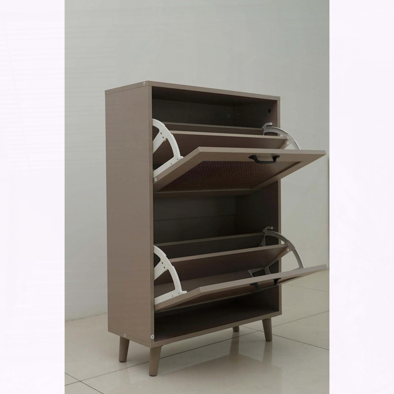 Range-chaussures à 2 niveaux pour vestibule