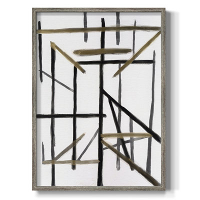 Edifice II Framed Print - Solid Wood
