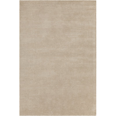 Orim Textured Solid Tan Area Rug